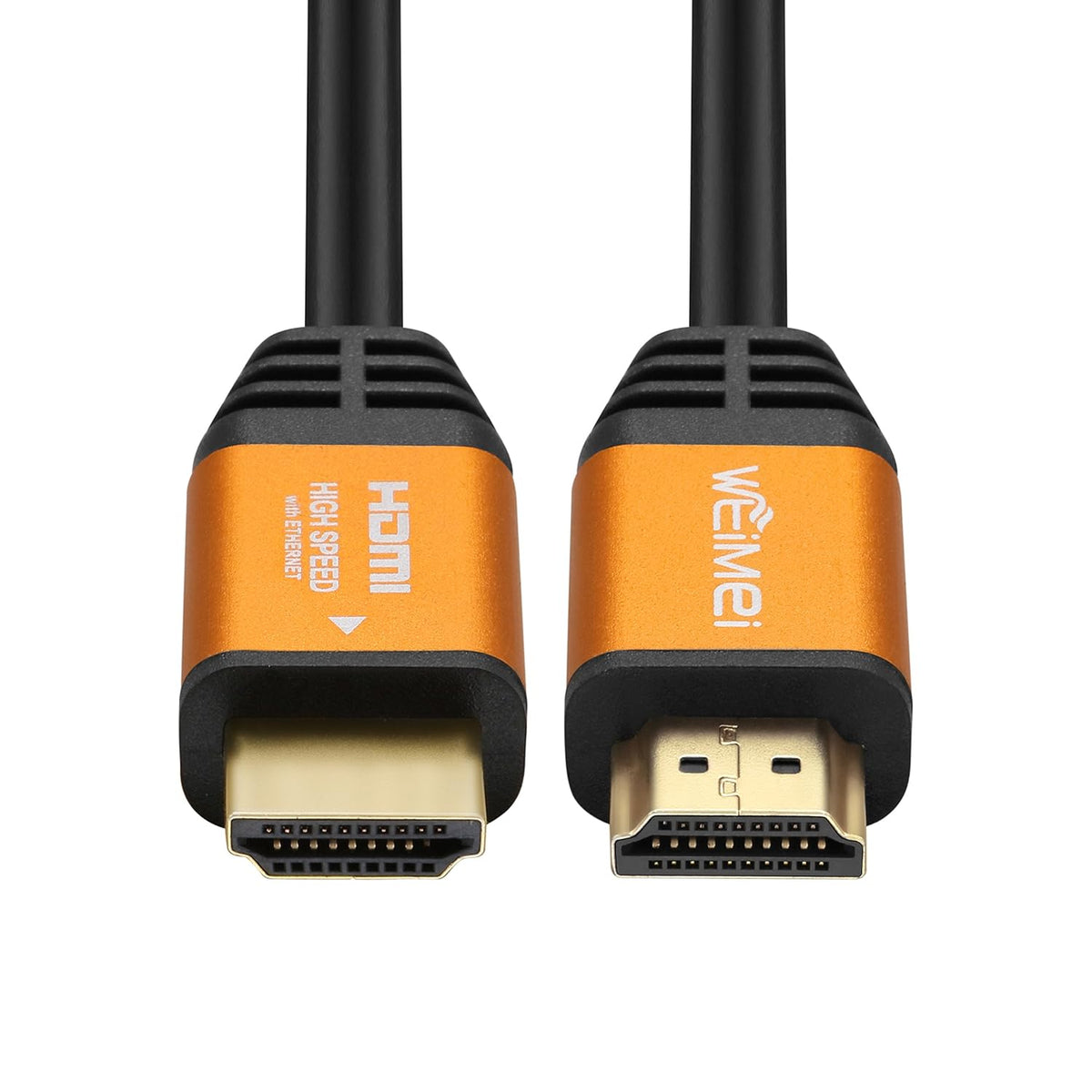 10 Feet 4K HDMI Cable 2.0 HDMI Cord 10Ft Support 4K@60Hz UHD 2160P Ethernet 3D ARC with Gold-Plated Connector and Bare Copper Conductor (From 6Ft to 100 Ft for Choices)