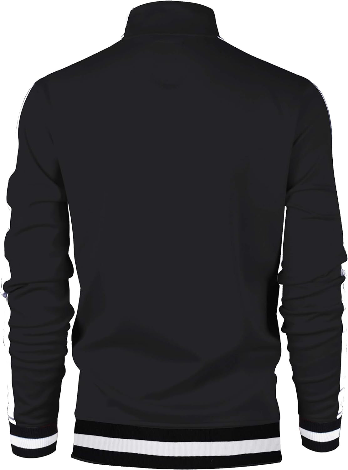 -TRACK JACKET Mens Urban Hip Hop Premium Track Jacket - Slim Fit Side Taping Sportswear Urbanwear Streetwear Top