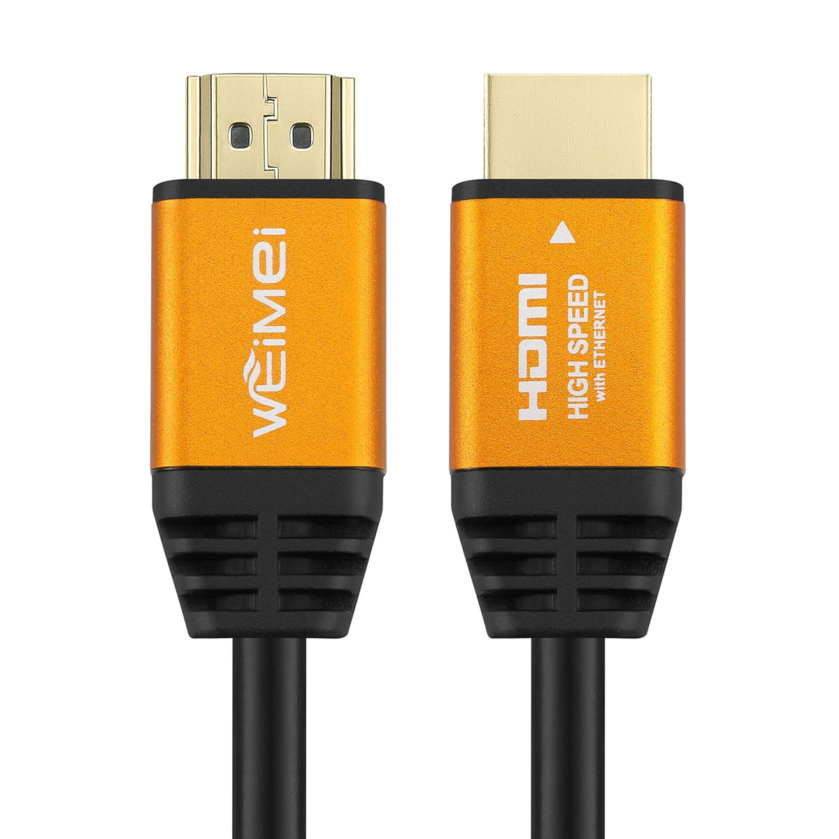 10 Feet 4K HDMI Cable 2.0 HDMI Cord 10Ft Support 4K@60Hz UHD 2160P Ethernet 3D ARC with Gold-Plated Connector and Bare Copper Conductor (From 6Ft to 100 Ft for Choices)