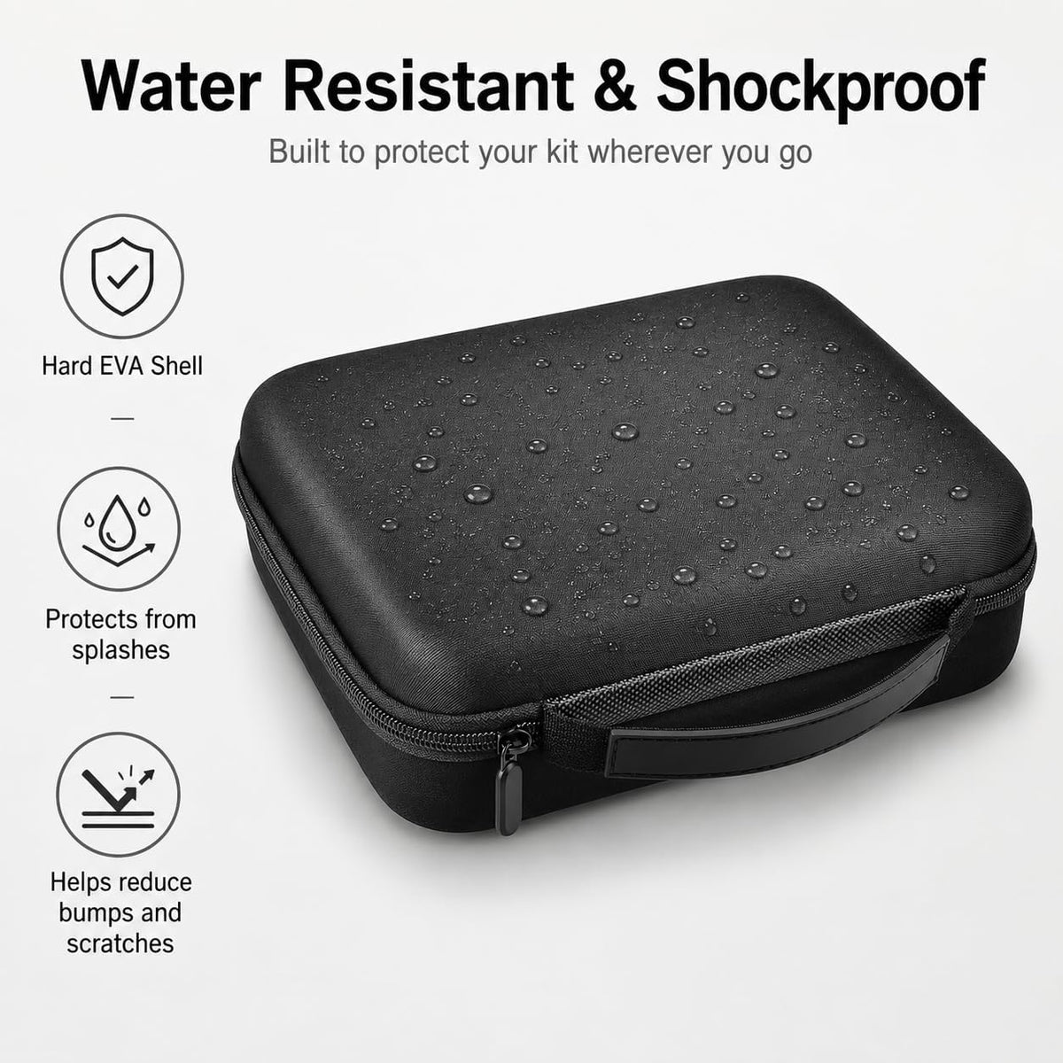 Large Hard Case for Philips Norelco Multigroom 7000 5000, Case Only